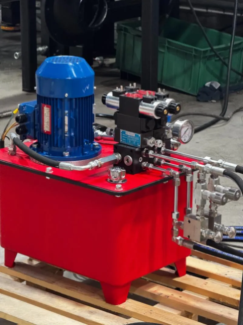 Гидравлическая станция для автоматических ворот испытательной камеры радиоприборов