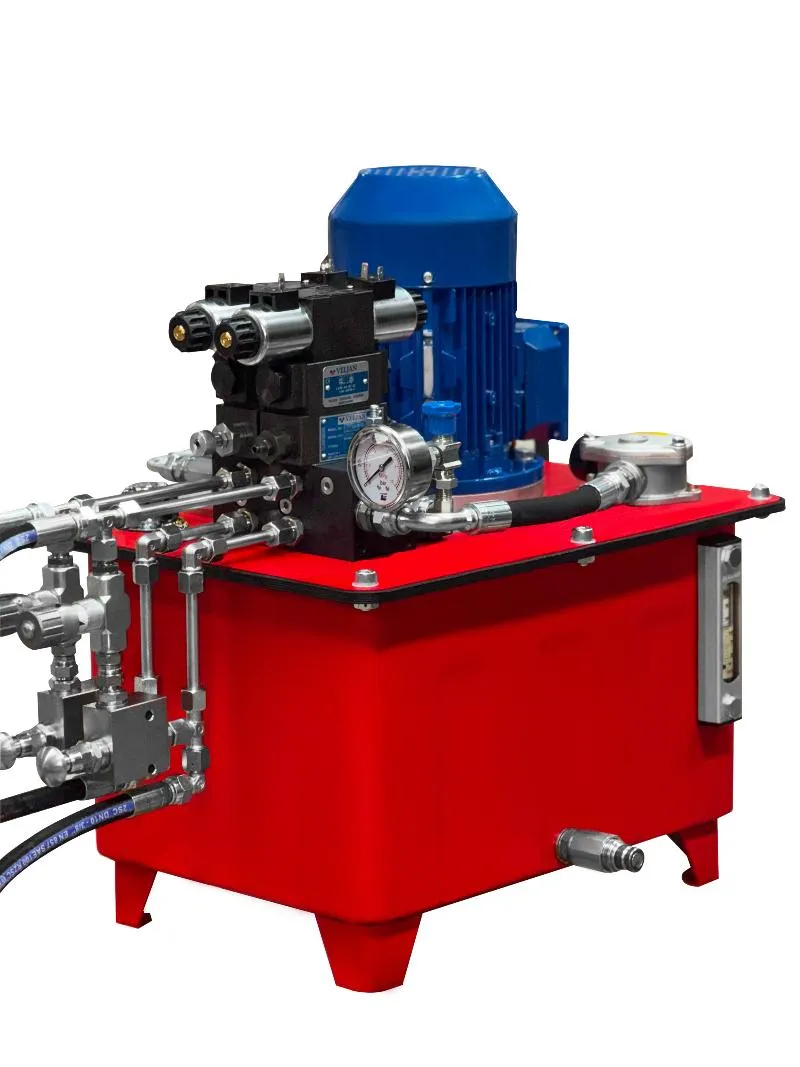 Гидравлическая станция для автоматических ворот испытательной камеры радиоприборов