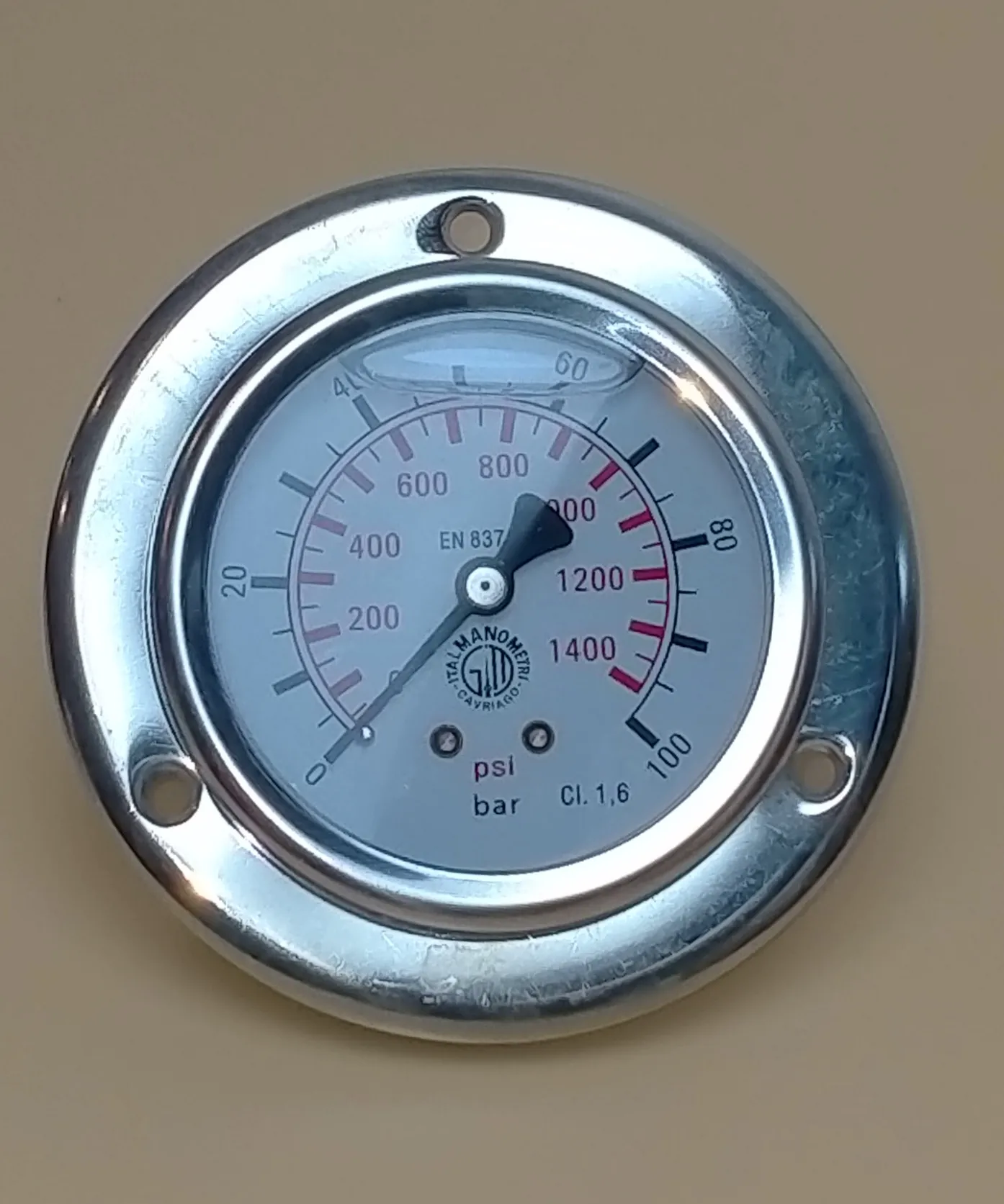 Манометр M637PFL 100 BAR_