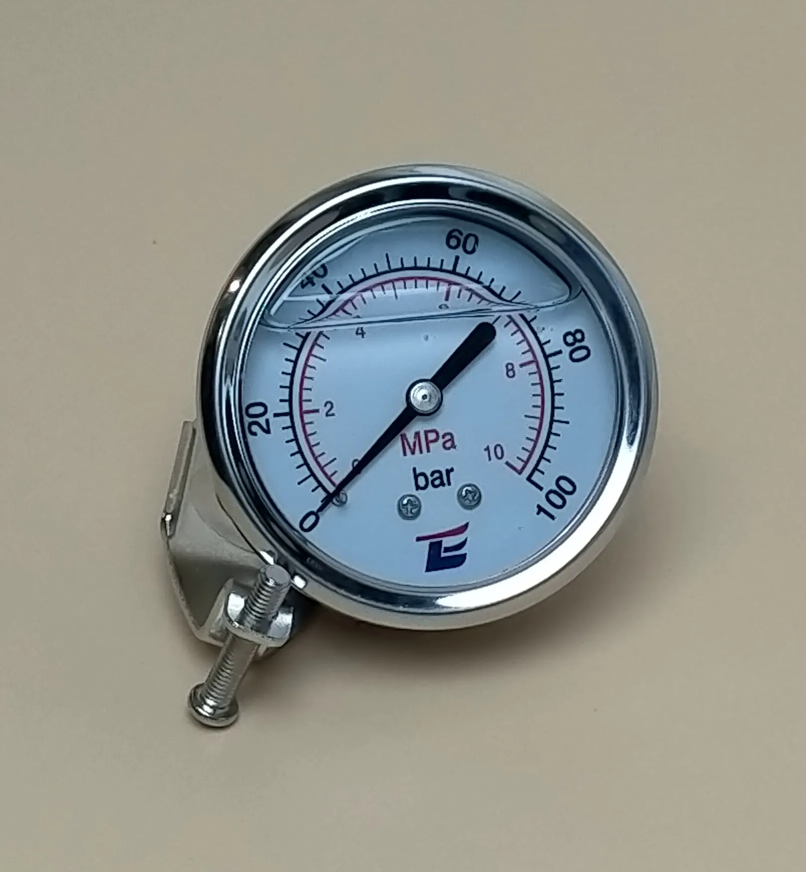 Манометр гидравлический WKPSS063 A 100 bar M638PBL_