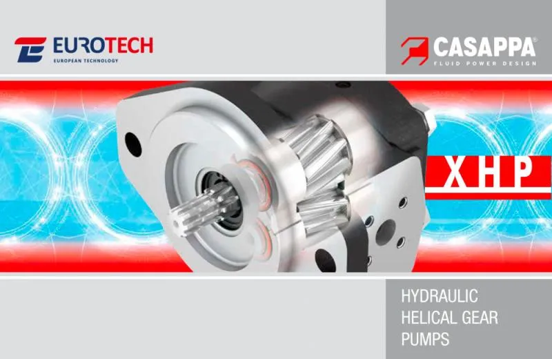 Casappa выпустила новую линейку насосов XHP с уникальной Х-технологией