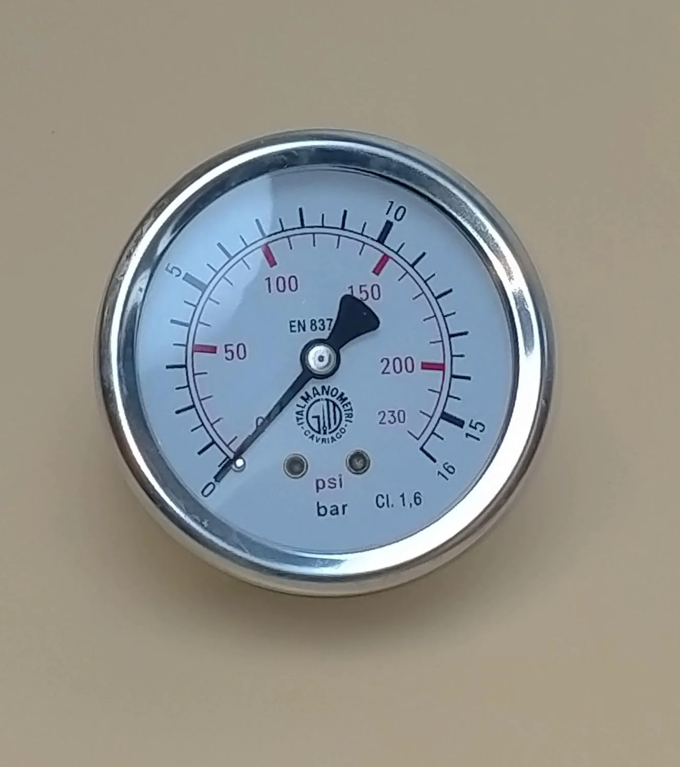 Манометр гидравлический 16 bar M638PBL_