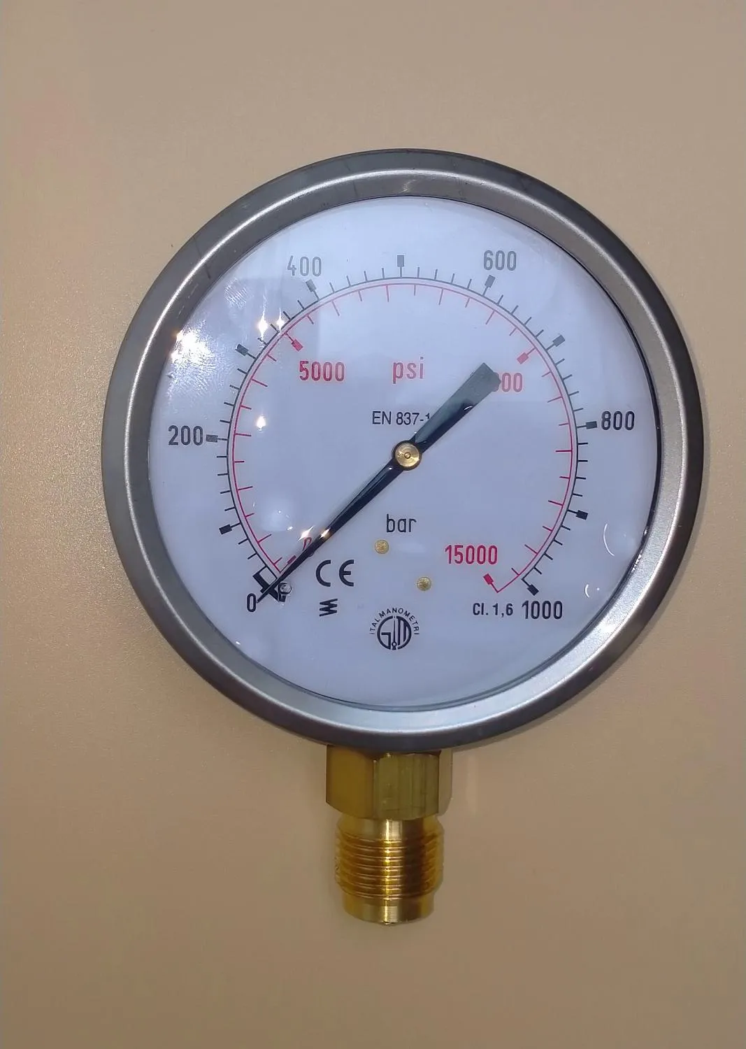 Манометр DN.100 RAD 120 1000 BAR диам 100мм_