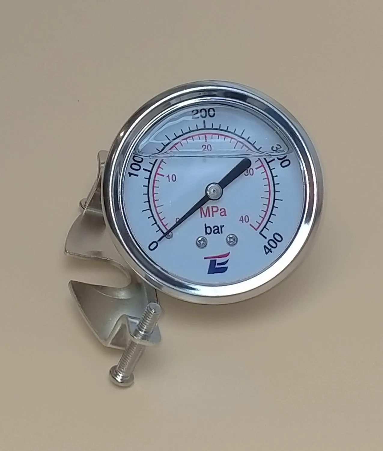 Манометр гидравлический WKPSS063 A 400 bar M638PBL_