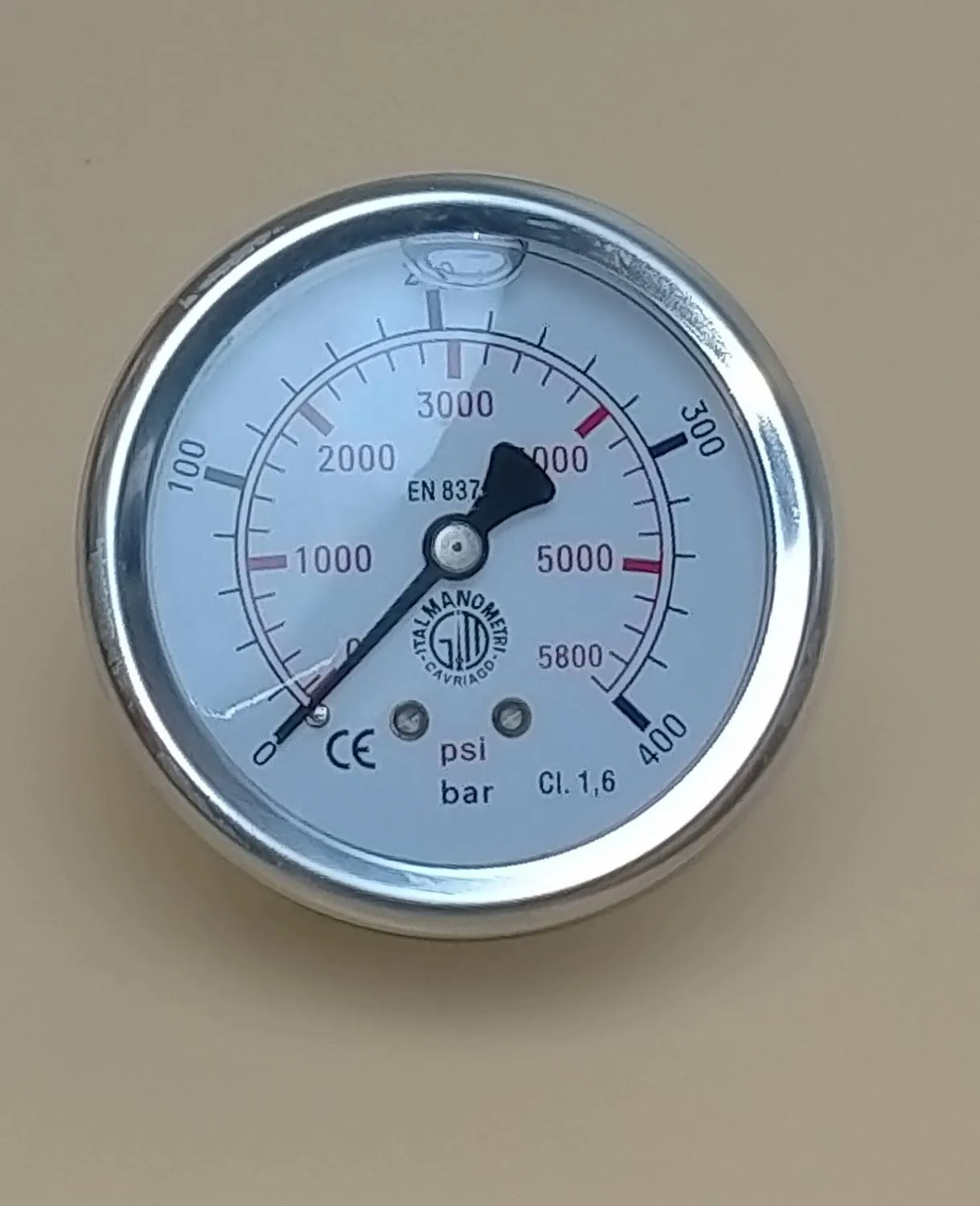 Манометр гидравлический 400 bar M638PBL_