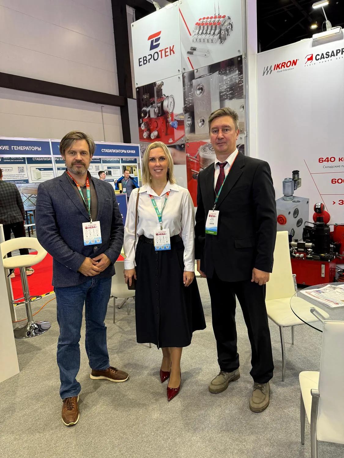 «НЕВА 2025»: гидравлические решения «ЕВРОТЕК» для судостроения