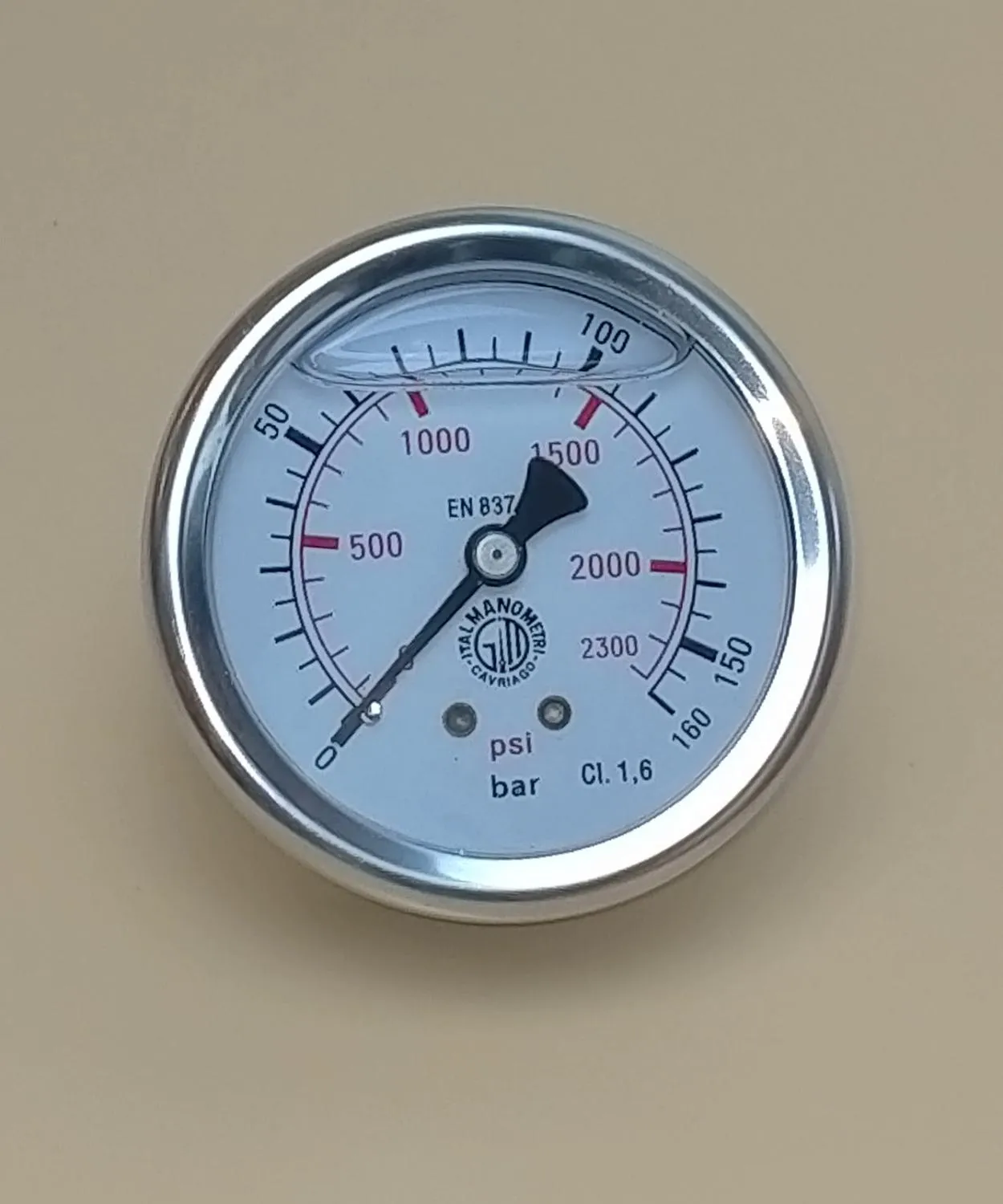 Манометр гидравлический 160 bar M638PBL_