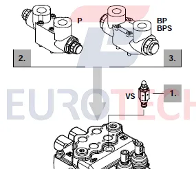 Гидрозамок BPS для SD11