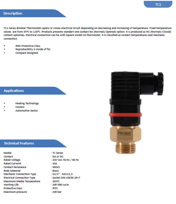Реле температуры TC1_1